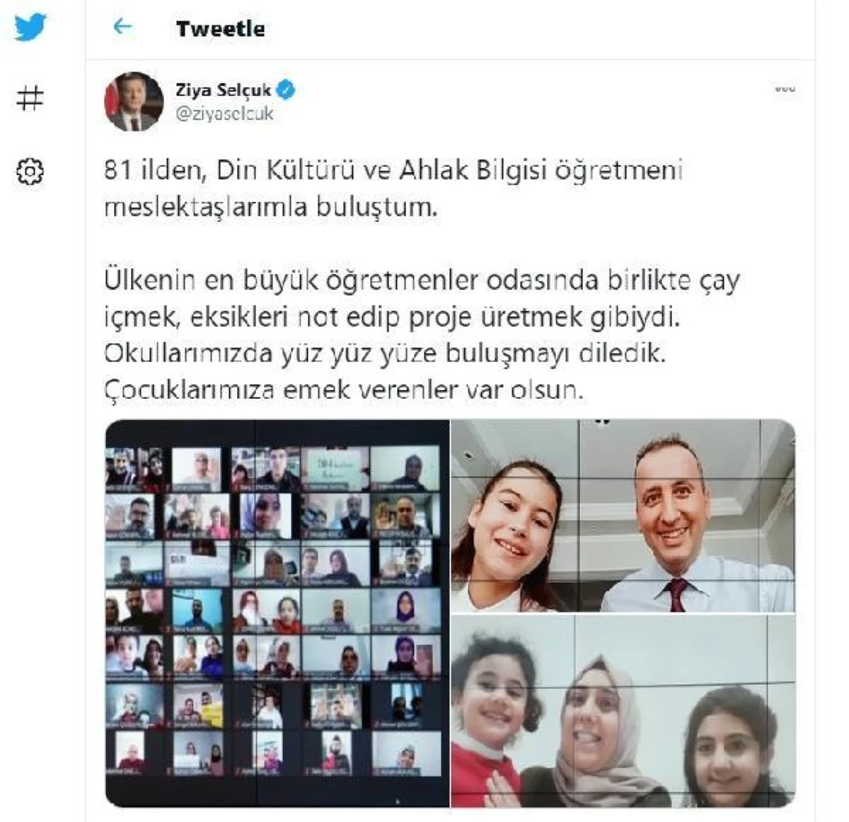 Bakan Selçuk, 81 ildeki din öğretmenleriyle buluştu