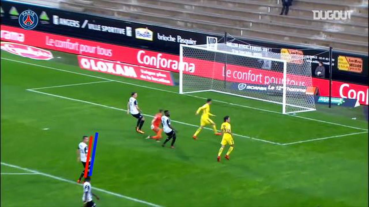 Paris Saint-Germain\'in Ligue 1\'da Angers\'e Attığı En İyi Beş Gol