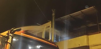 Son dakika haberi: Yangın çıkan evde hasar oluştu