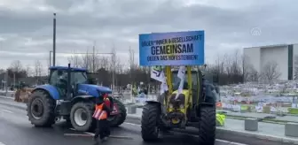 Almanya'da çiftçiler hükümetin tarım politikalarını protesto etti