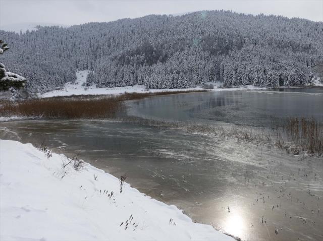 Bolu, eksi 21,8 dereceyle bu gece Türkiye'nin en soğuk ili oldu