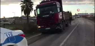 Hurdaya dönen araçtan şans eseri yaralı kurtuldu