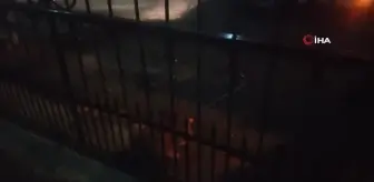 Kapı korkuluklarından geçemedi, itfaiye kurtardı