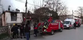 Metruk binada çıkan yangın hasara yol açtı