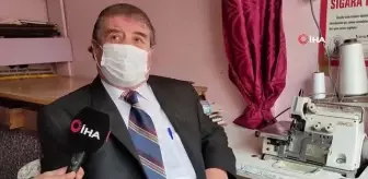 68 yaşında tek başına hazır giyime direniyor
