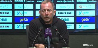 Sergen Yalçın: 'Sahada kendine güvenen bir Beşiktaş vardı'