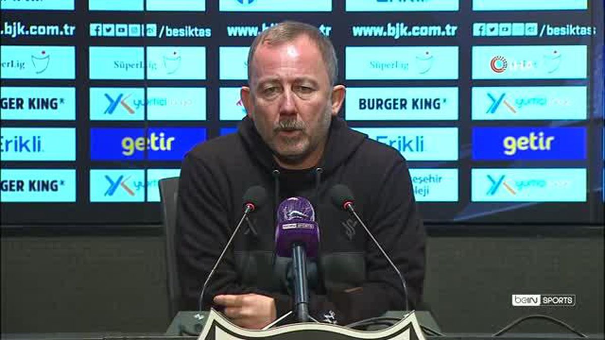 Sergen Yalçın: 'Sahada kendine güvenen bir Beşiktaş vardı'