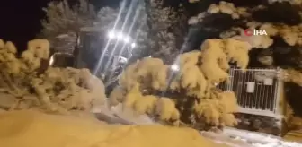 Çorum'da kar yağışı