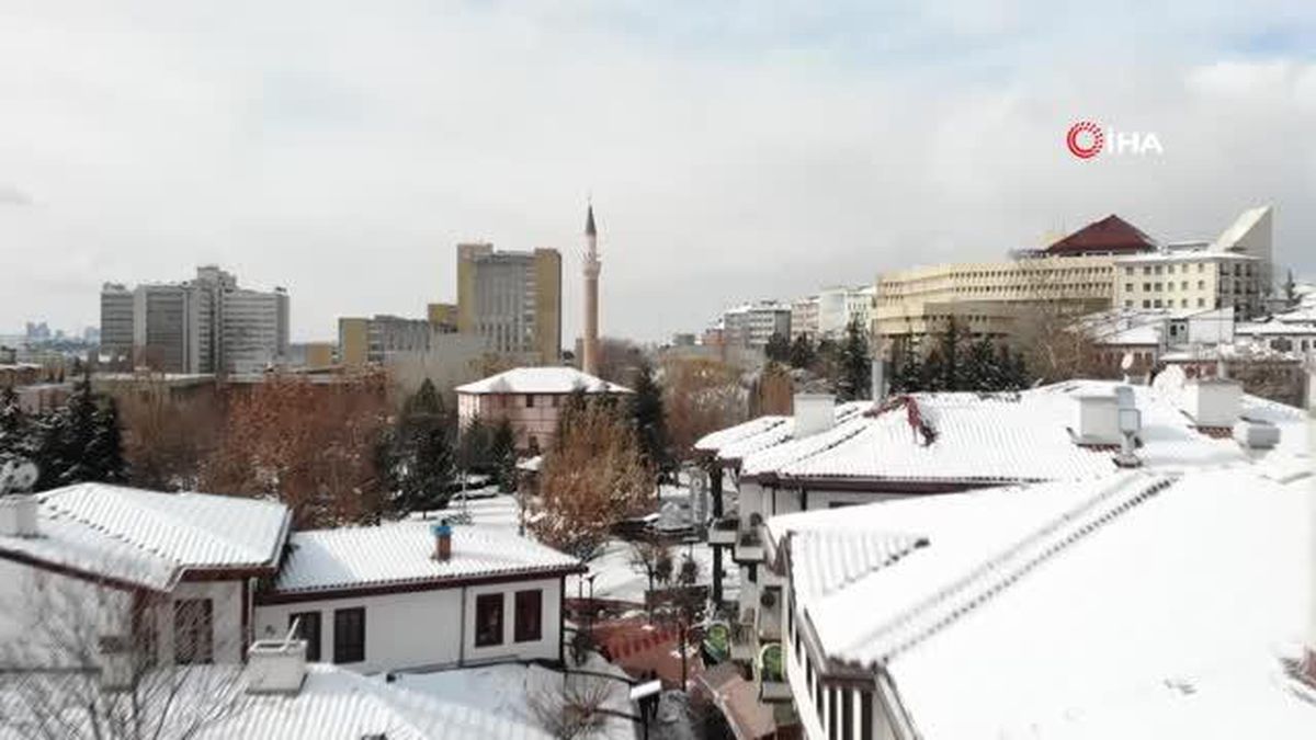 Hamamönü'nde kış günlerinde pandemi sessizliği