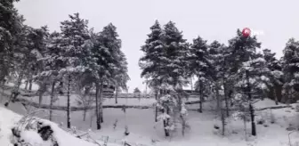 Ihlamur Seyir Terası kar manzaraları ile mest etti