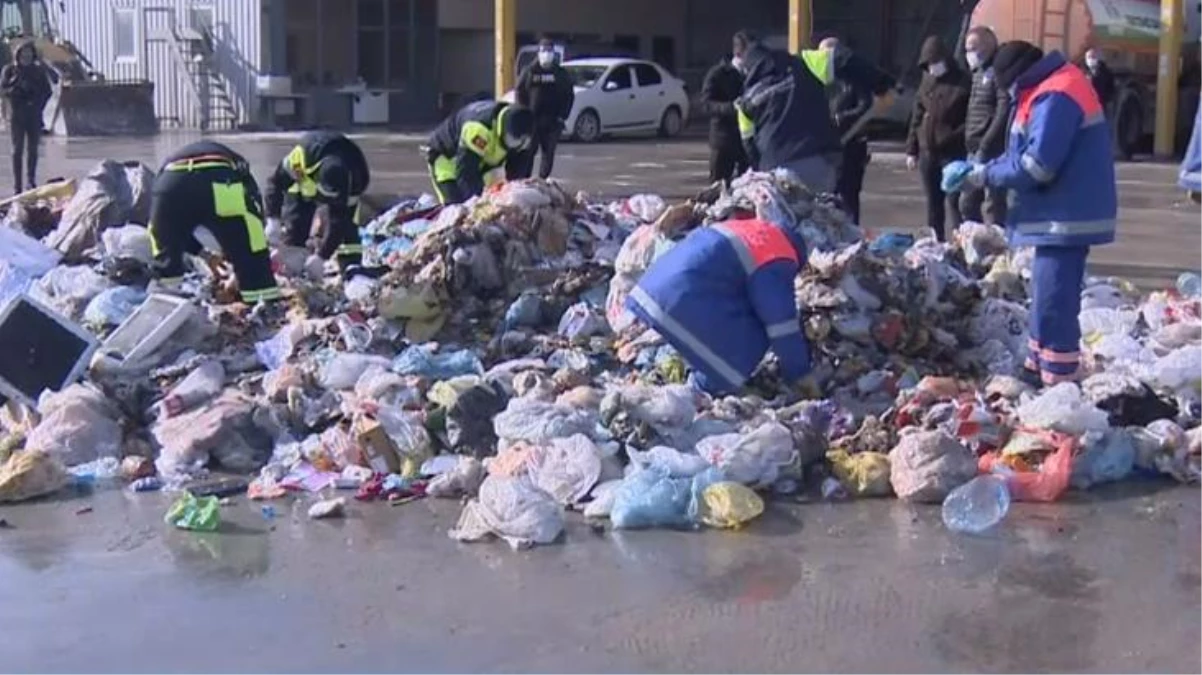 İstanbul Bahçelievler\'de akılalmaz olay! Belediye ekipleri bir vatandaşın yanlışlıkla çöpe attığı altınları arıyor