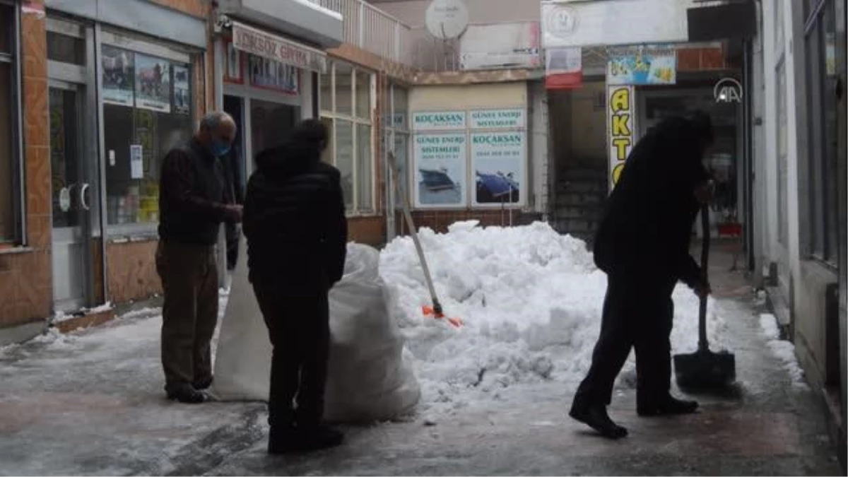 Doğu Anadolu\'da etkili olan kar yağışı hayatı olumsuz etkiliyor