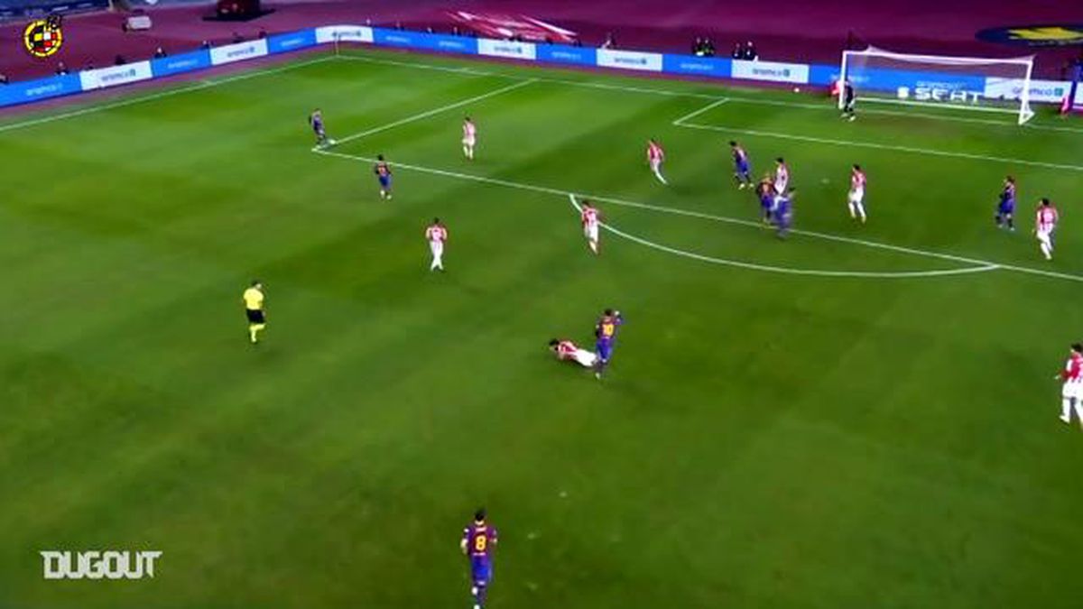 Messi\'nin İspanya Süper Kupası Finalinde Gördüğü Kırmızı Kart