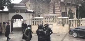 Son dakika haber... Cumhurbaşkanı Erdoğan, Sosyolog Prof. Dr. Nur Vergin'in cenaze törenine katıldı (2)