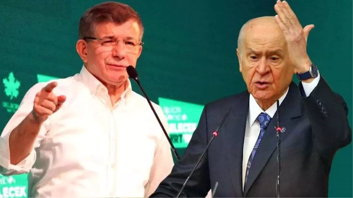 Davutoğlu'ndan Bahçeli'nin açıklamalarına sert tepki: Artık normalleşmeli