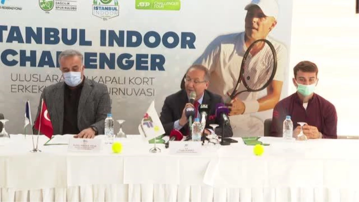 İstanbul Indoor Challenger tenis turnuvasının basın toplantısı yapıldı