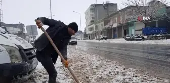 Mardin'de yılın ilk karı yağdı