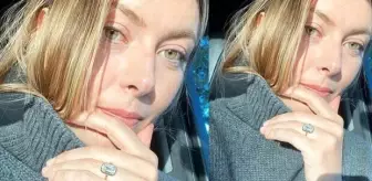 Maria Sharapova'nın nişan yüzüğü göz kamaştırdı