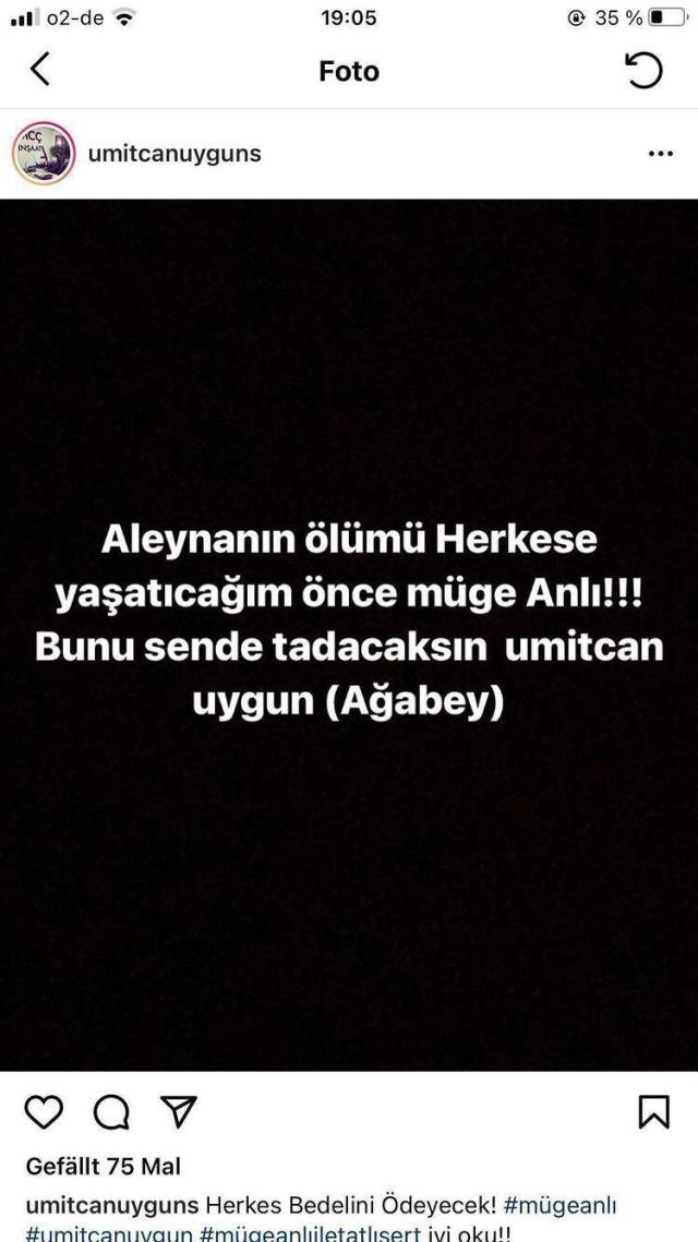 Ümitcan Uygun'un ağabeyi, Müge Anlı ve tepki gösterenleri ölümle tehdit etti