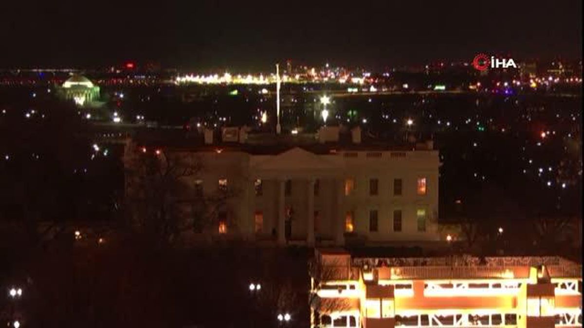 Son dakika haber! - ABD'de askerlerin gölgesinde devir teslim töreni- Yemin törenine saatler kala güvenlik görevlileri yerlerini alıyor, güvenlik arttırılıyor