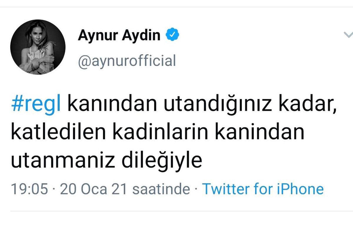 Aynur Aydın\'dan Ceyda Düvenci\'ye destek