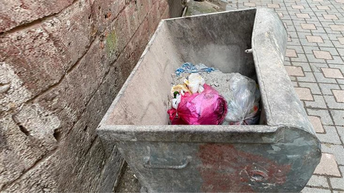 Çöp konteynerinde yeni doğmuş kız bebeğe ait cansız beden bulundu