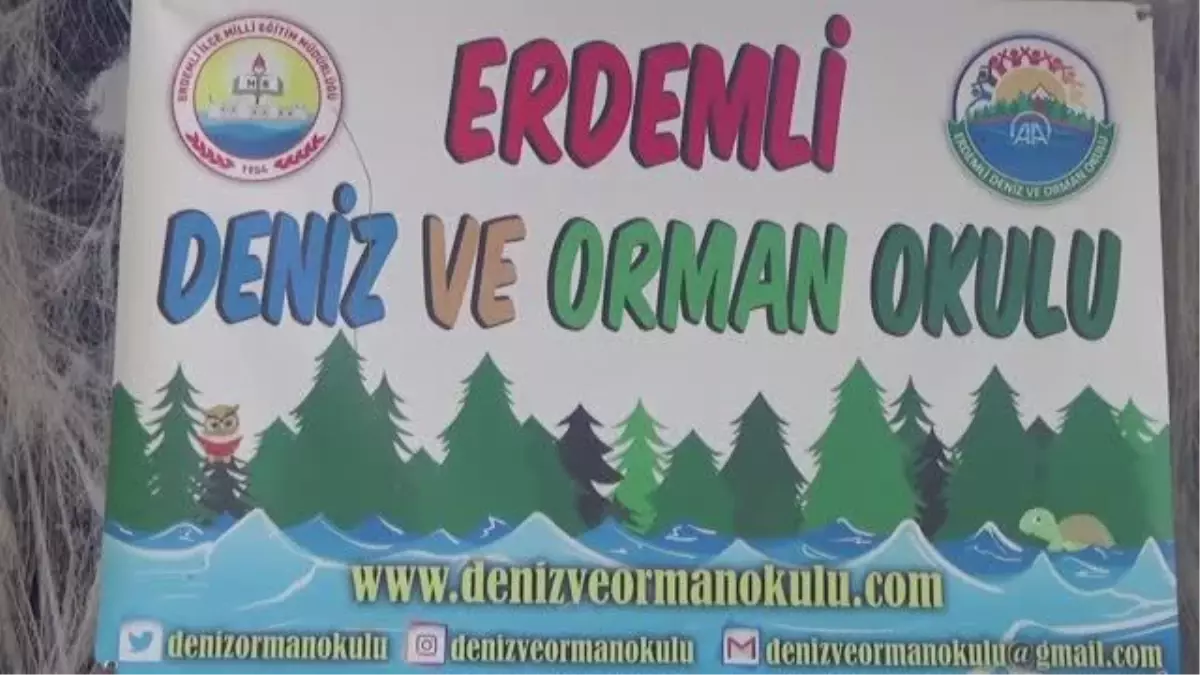 Erdemli\'de TEMA Onursal Başkanı Karaca için saygı yürüyüşü düzenlendi