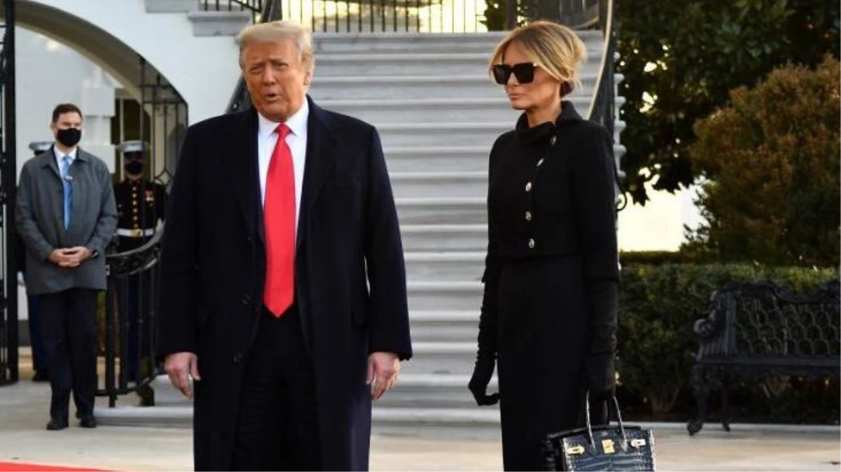 Melanie Trump, Beyaz Saray\'a böyle veda etti: First Lady\'niz olmak en büyük onurdu
