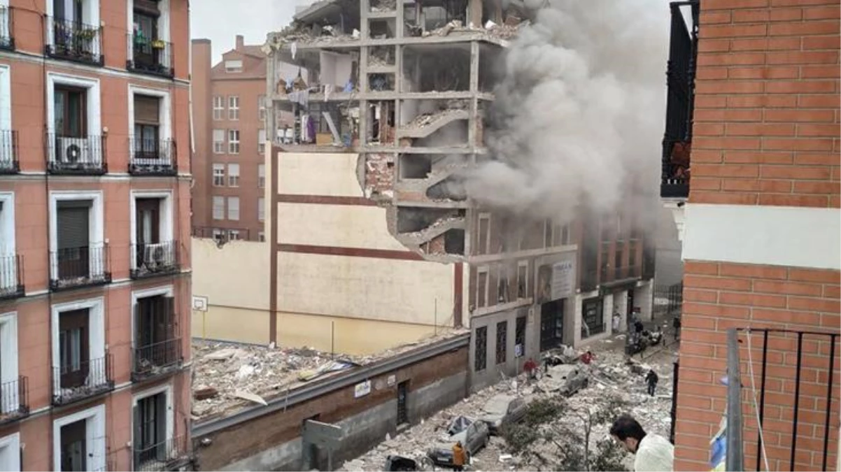 Son Dakika: İspanya\'nın başkenti Madrid\'de şiddetli patlama: 3 ölü
