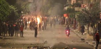 Tunus'ta Kovid-19 tedbirleri kapsamındaki sokağa çıkma yasağına karşı protestolar sürüyor