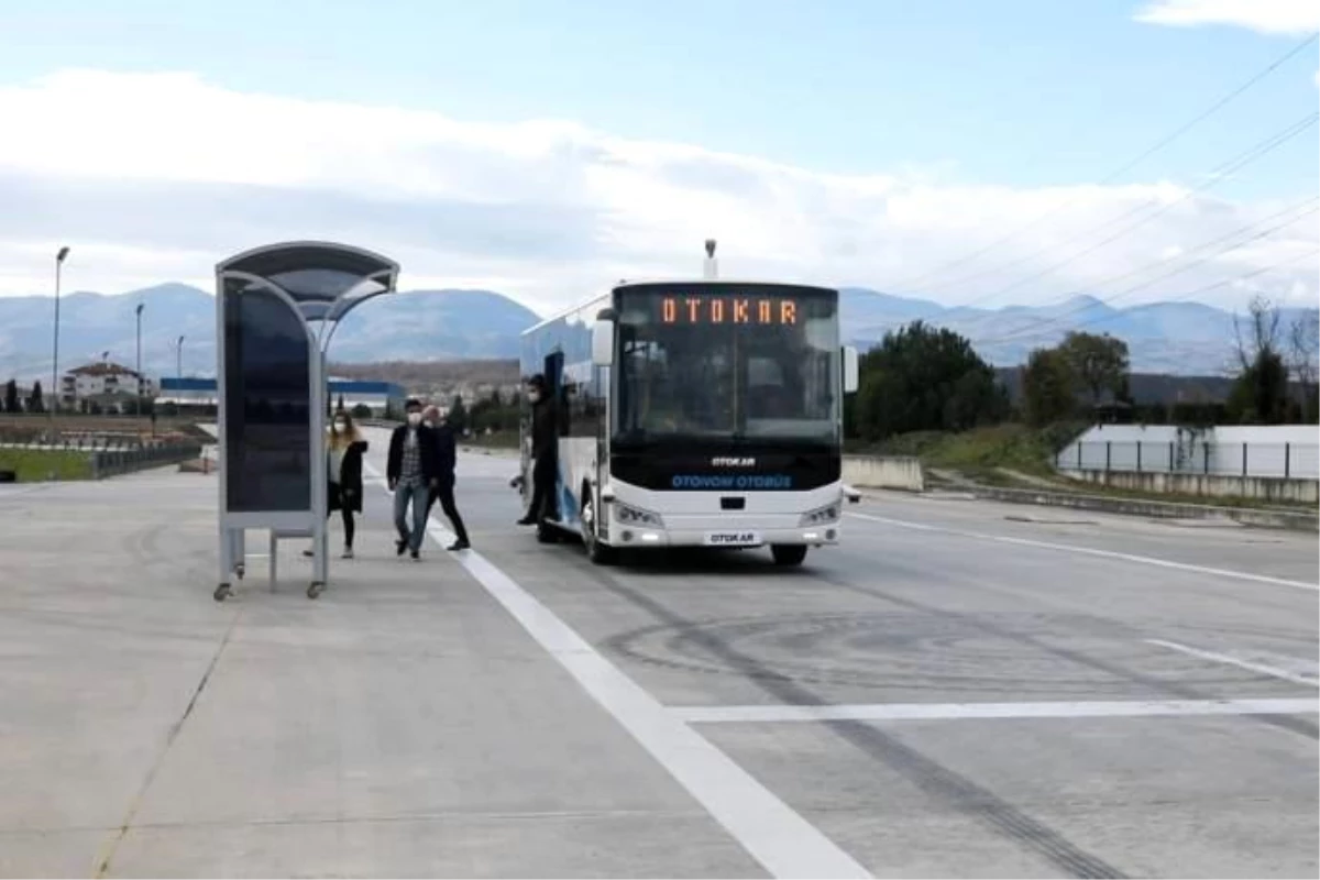 Türkiye\'nin Sürücüsüz Otobüsü Testleri Başarıyla Geçti