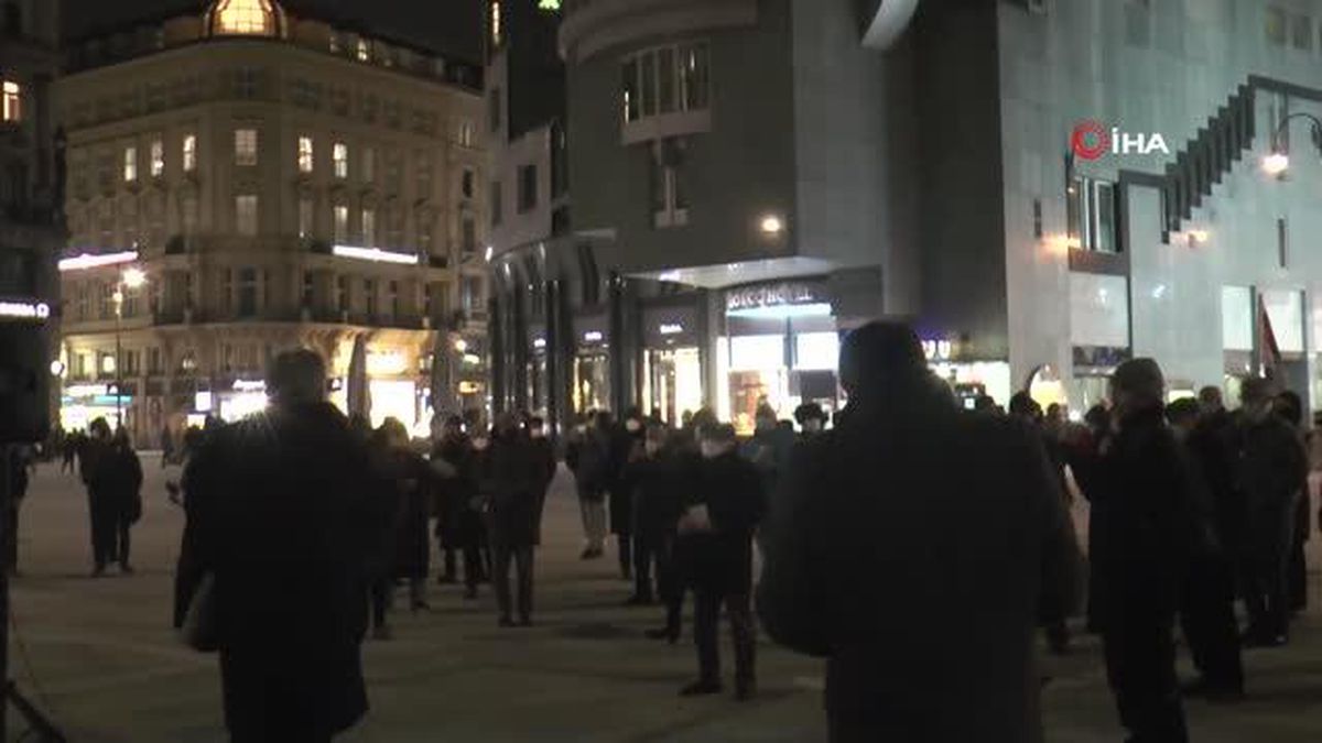 Viyana'da terörle mücadele yasa tasarısı protesto edildiMüslümanların haklarının kısıtlanmasından endişe ediliyor