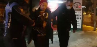 Donmak üzere olan engelli vatandaşı zabıta ekipleri kurtardı