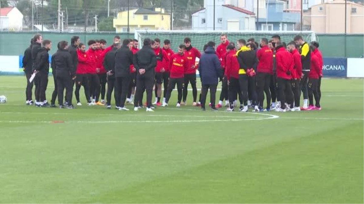 Göztepe, Beşiktaş maçı hazırlıklarına başladı