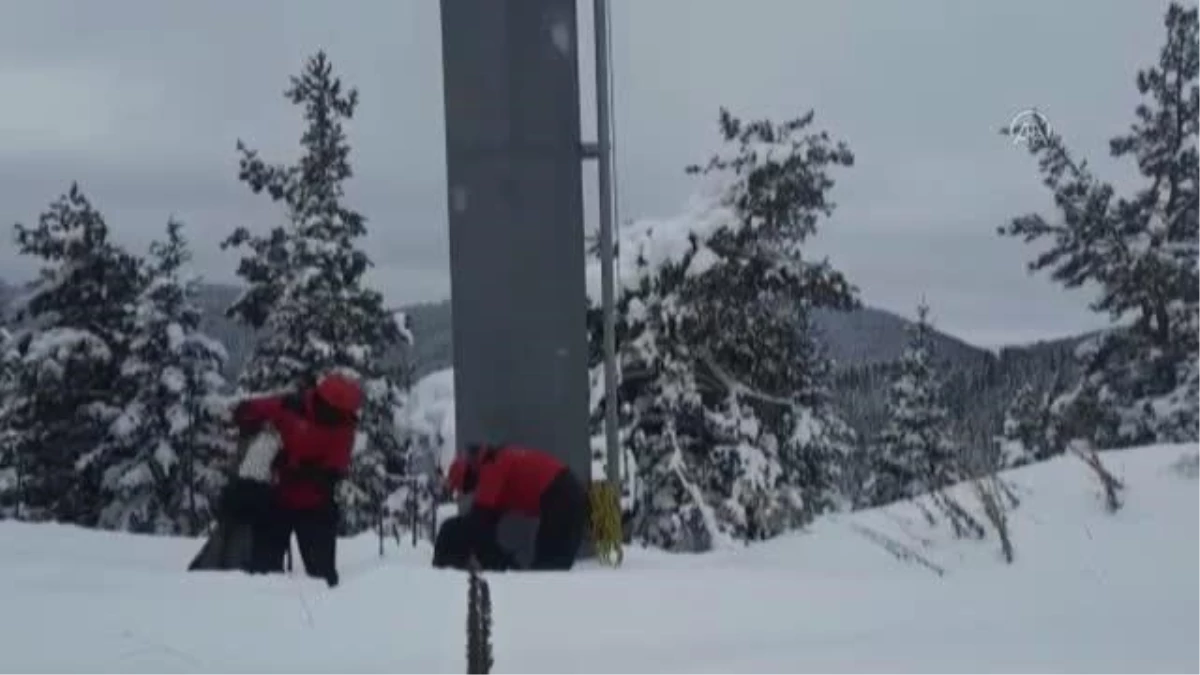 KASTAMONU - JAK timinden Ilgaz Dağı\'nda arama kurtarma tatbikatı