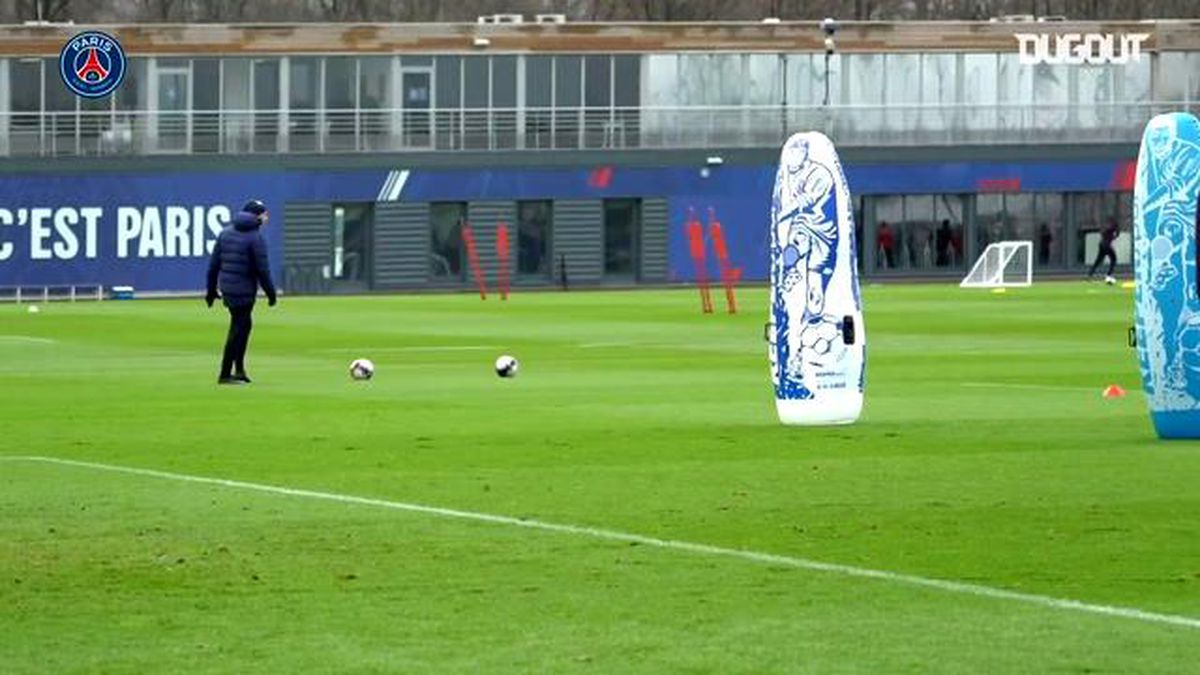 Neymar\'ın Çarpıcı Antrenmanı