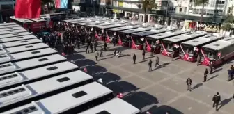 Samsun'a 33 yeni otobüs