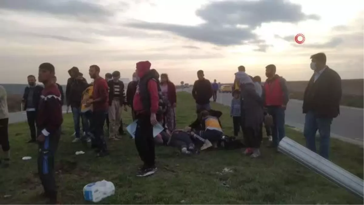 Son dakika haberi | Tekirdağ'da feci kaza: 1'i ağır 5 Yaralı