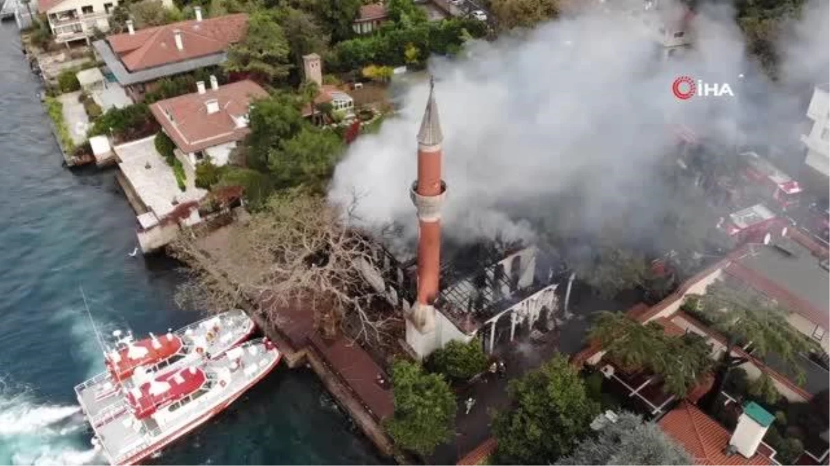 Son dakika haberi! Vaniköy Camii\'nde çıkan yangına ilişkin savcılıktan takipsizlik kararı
