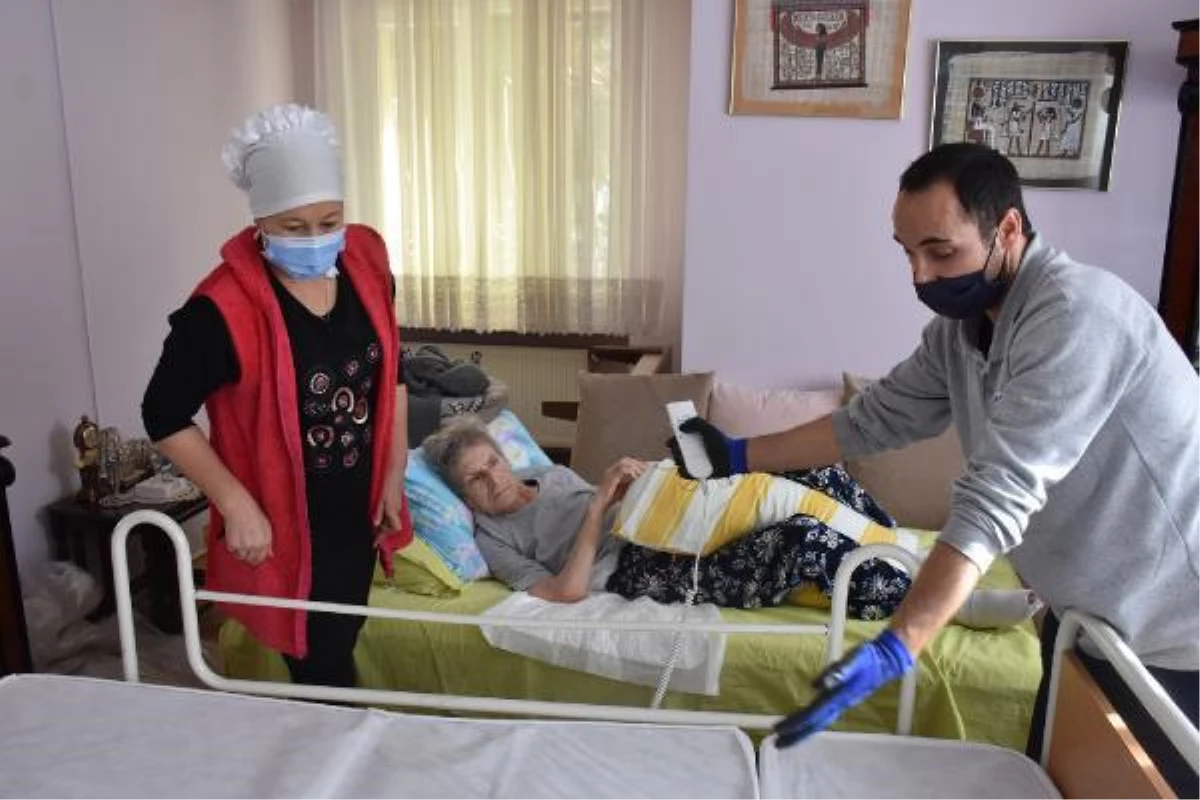Tuzla\'da bakıma muhtaç hastalara hasta yatağı hizmeti