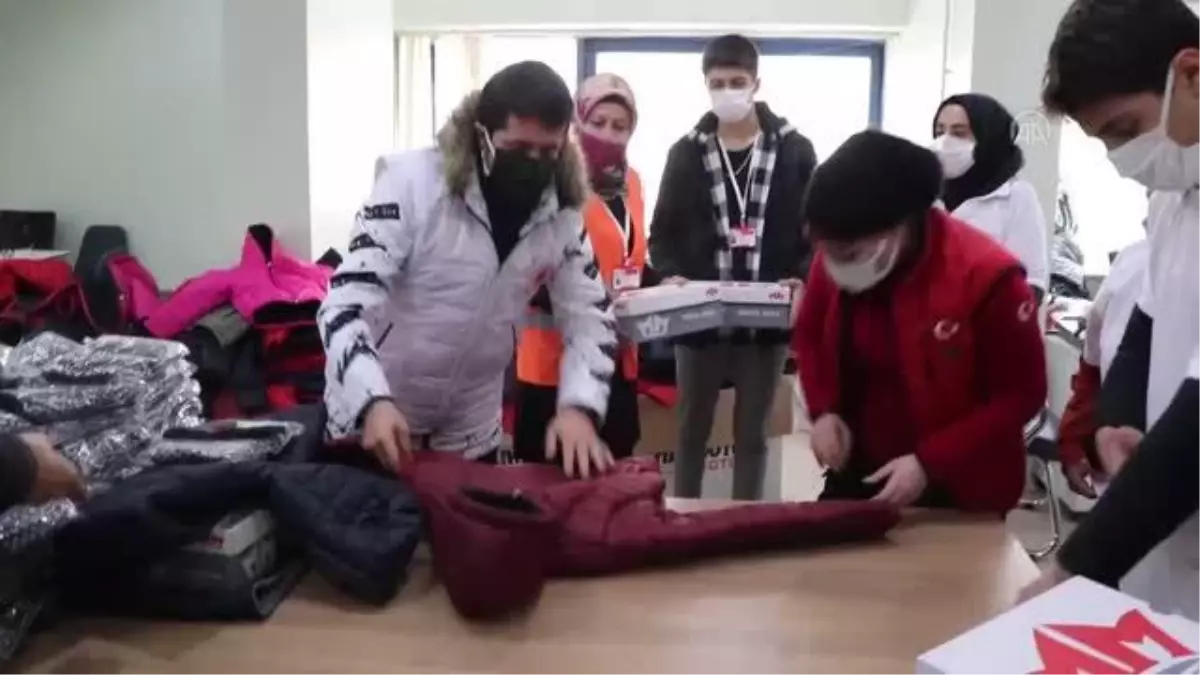 Depremzede 1023 çocuğu ısıtacak yardım