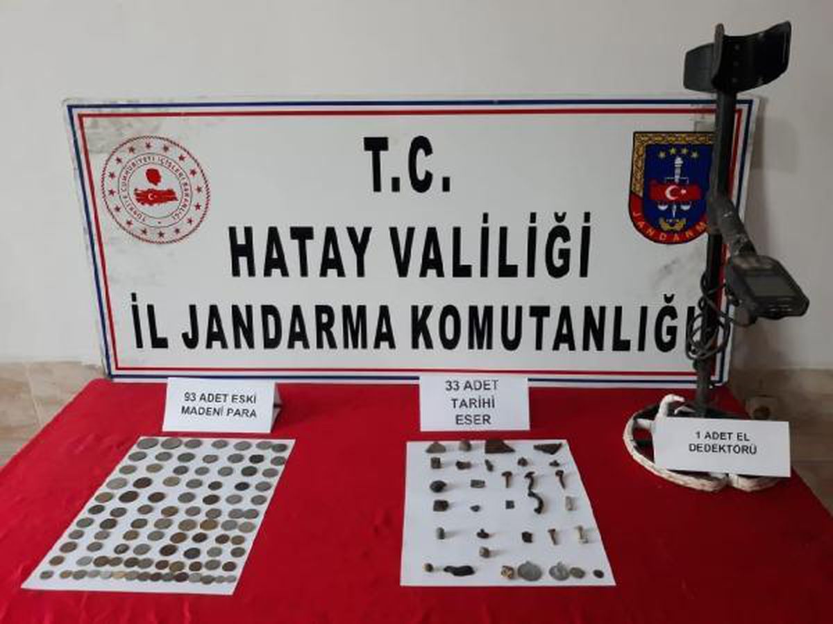 Hatay\'da tarihi eser operasyonu