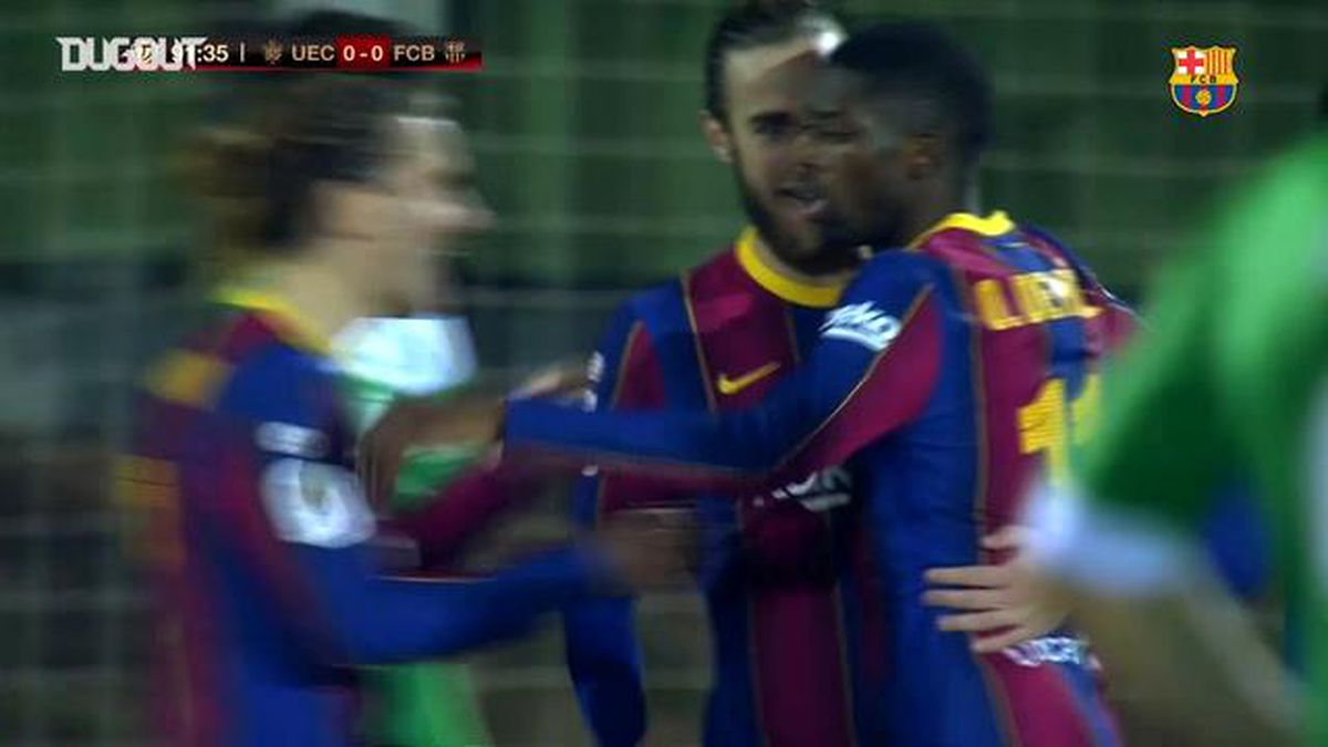 Ousmane Dembele\'nin Cornella\'ya Attığı Gol