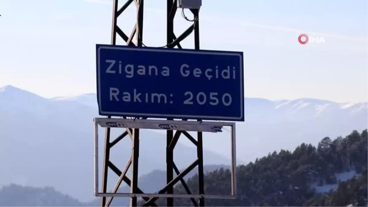 Zigana kayak merkezinde tatil bereketi