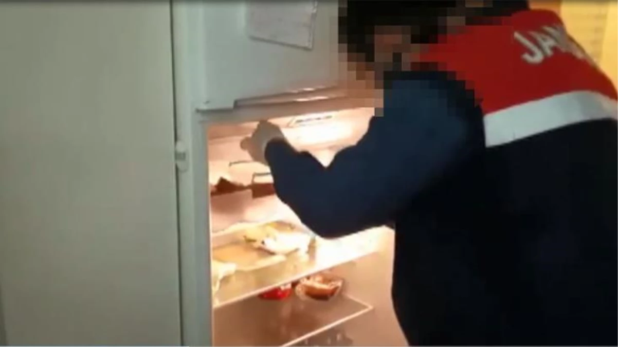 Uyuşturucu baskınında arama yapılan evde paralar buzdolabından çıktı