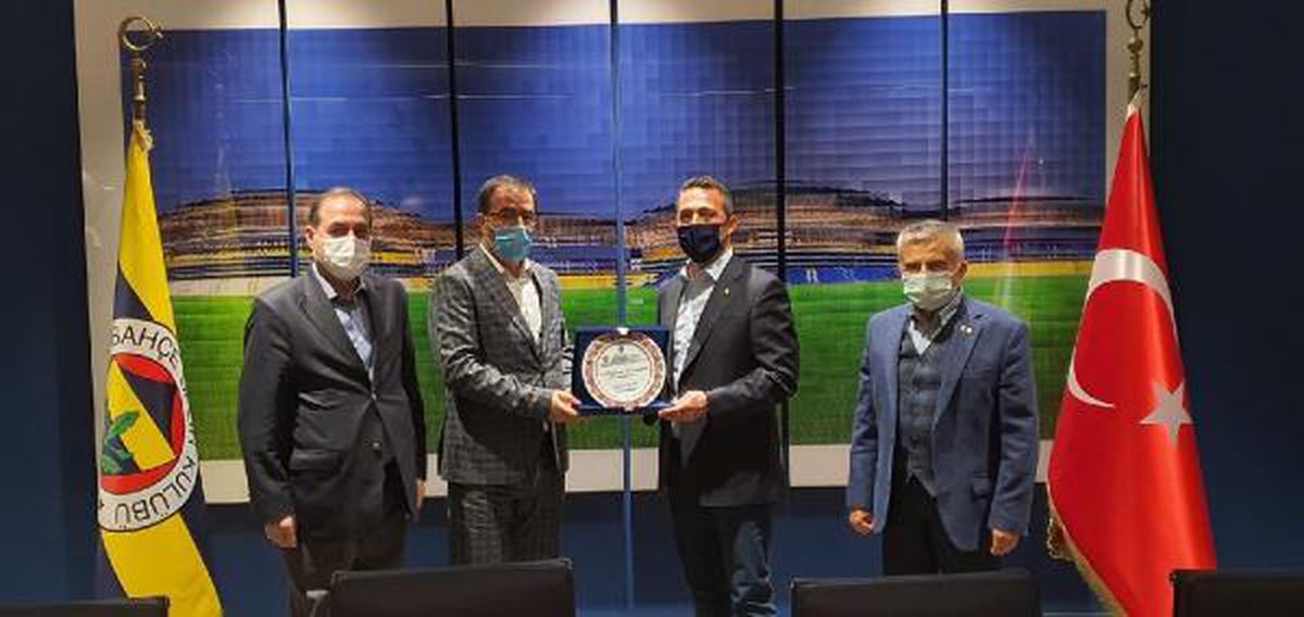 Atletizm Federasyonu Başkanı Fatih Çintimar\'dan Ali Koç\'a ziyaret