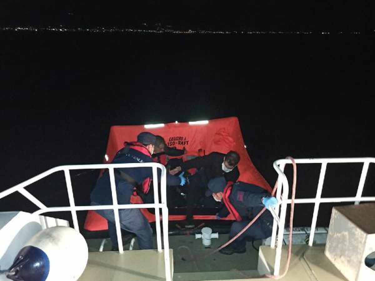 Bodrum\'da 5 kaçak göçmen kurtarıldı