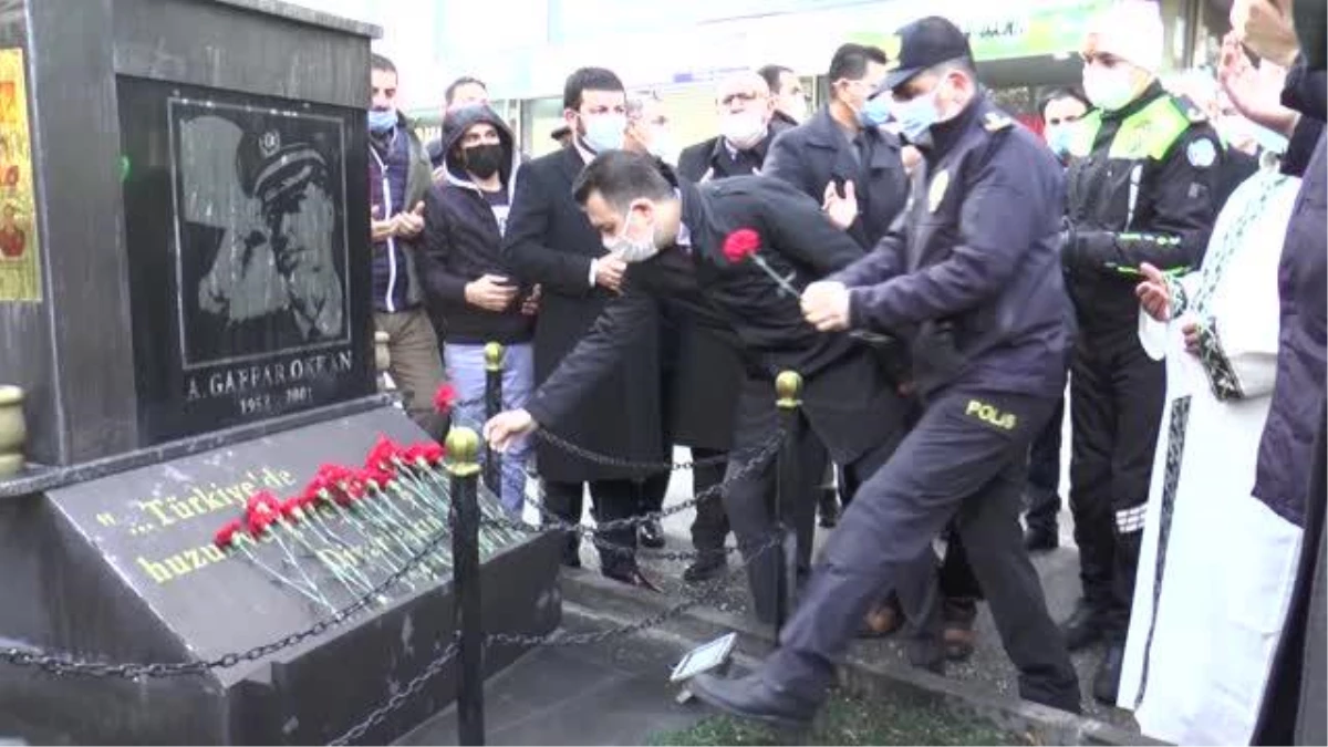 Son dakika gündem: Diyarbakır\'da şehit edilen Gaffar Okkan ve polis memurları törenle anıldı