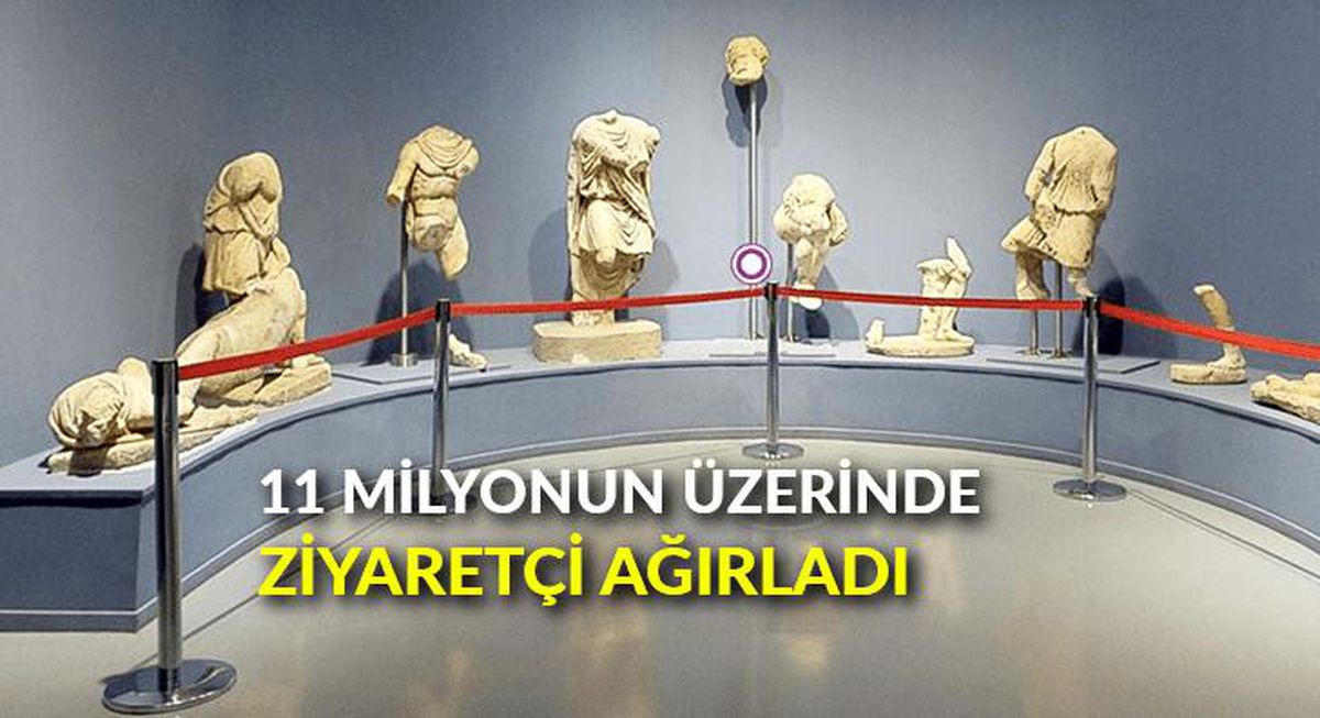 11 milyonun üzerinde ziyaretçi ağırladı