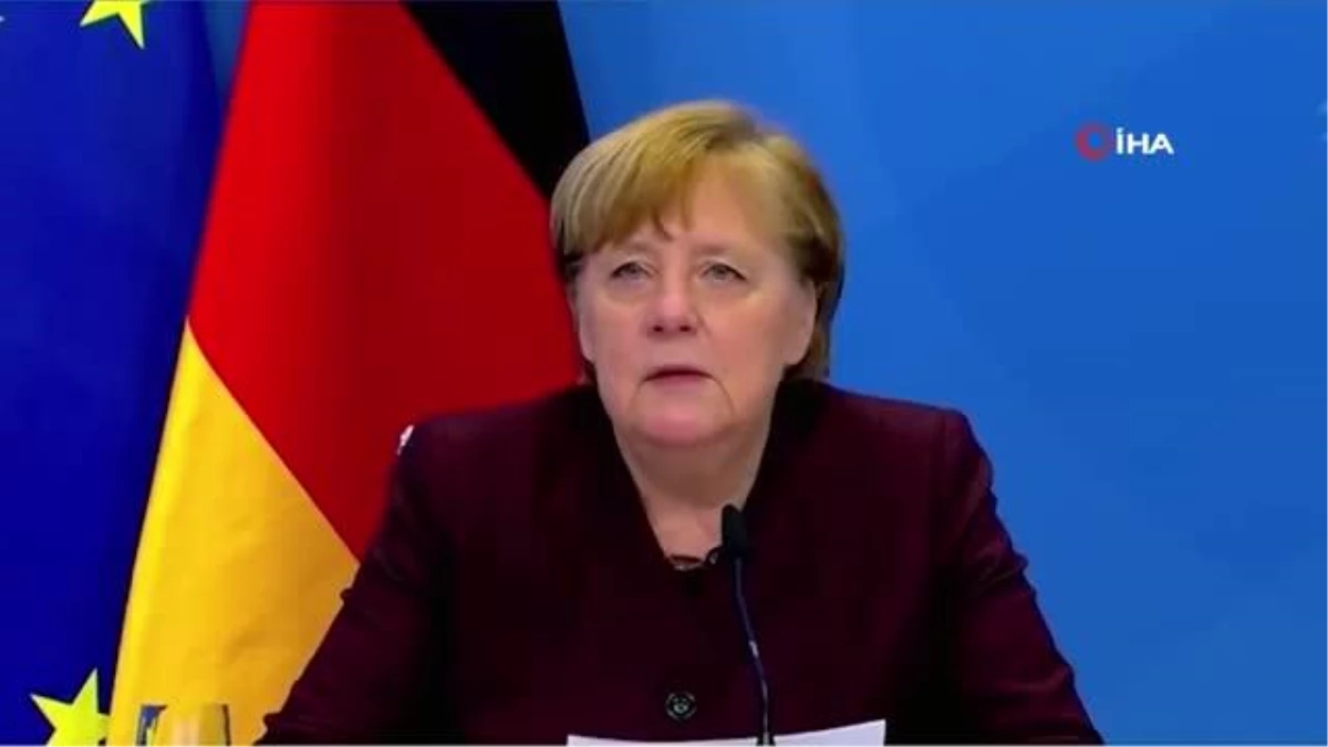 Almanya Başbakanı Merkel: "Korona hem zayıf hem de güçlü yönümüzü gösterdi"